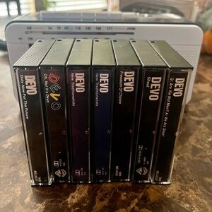 *SOLD* Cassette Tape Set - Black